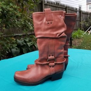 Full Leather Western Style Boot